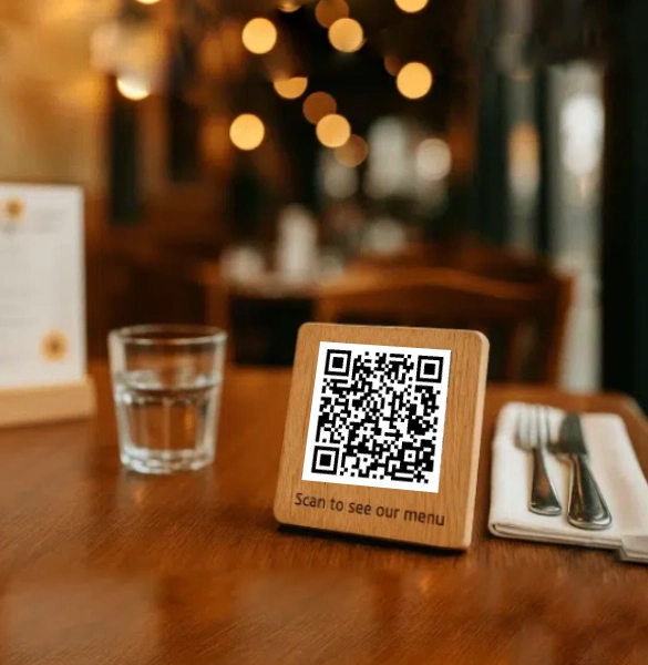 Smart digital QR menu for modern dining experiences